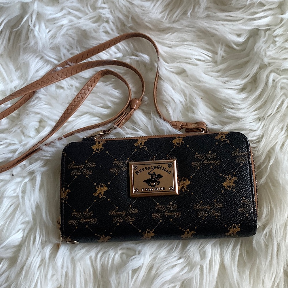 Polo club cross body/ wallet bag